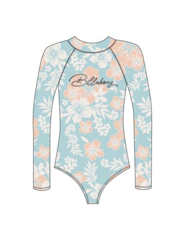 Billabong Hibiscus Haze Ls Bodysuit