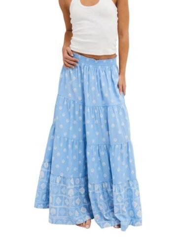 Roxy Cactus Flower Maxi Skirt