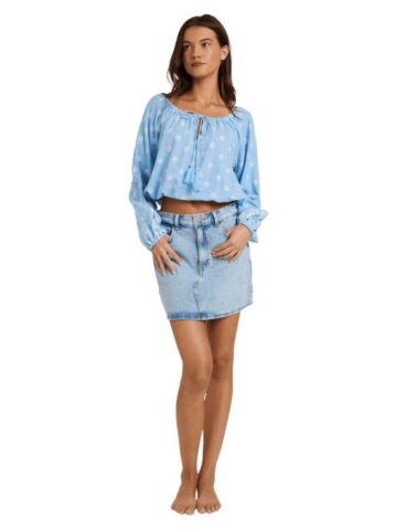 Roxy Cactus Flower Top