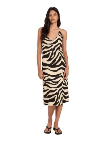 Rvca Voyager Midi Slip Dress
