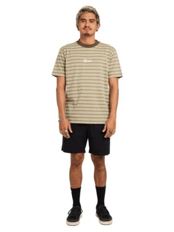 Rvca Exotica Stripe Ss